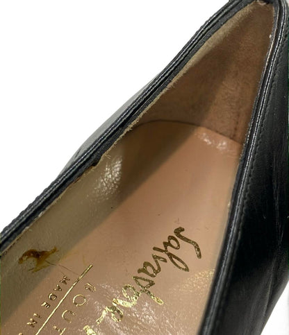Salvatore Ferragamo ラウンドトゥパンプス ヴァラリボンパンプス DR 30656 338 レディース SIZE 6 (23.5cm) サルヴァトーレフェラガモ