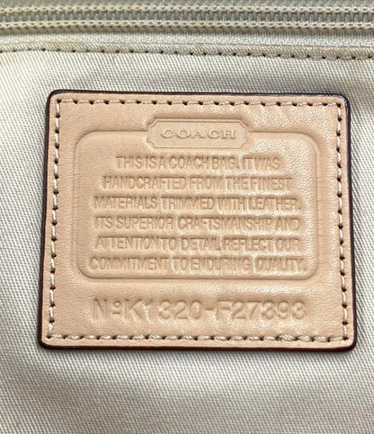 COACH トートバッグ ショルダーバッグ 肩掛け シグネチャー F27393 レディース コーチ