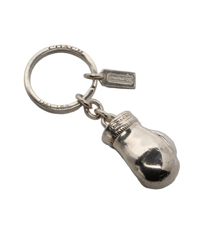 コーチ キーホルダー キーリング SV925 ボクシンググローブ メンズ COACH