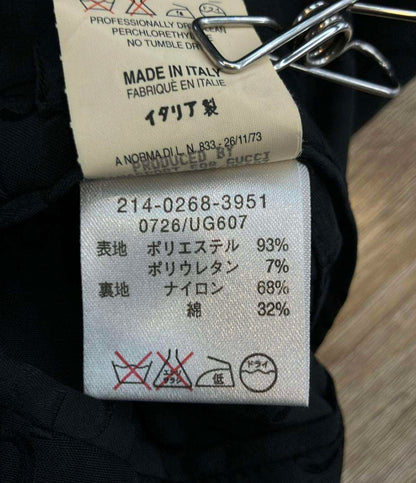GUCCI ステンカラーコート 比翼 214-0268-3951 レディース SIZE 38 (S) グッチ