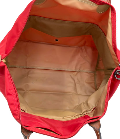 美品 Longchamp 2WAY トートバッグ ボストンバッグ ショルダーバッグ 斜め掛け ル プリアージュ 1911089545 レディース ロンシャン