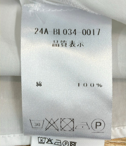PATOU 長袖シャツ ブラウス リボン ボウタイ 24A BL034-0017 レディース SIZE 34 (S) パトゥ