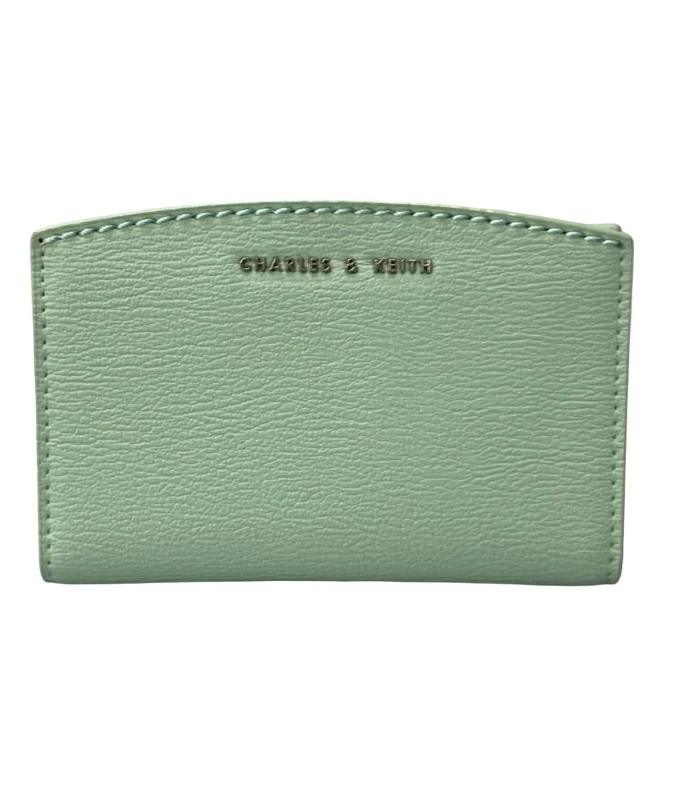 美品 チャールズ＆キース 二つ折りカードケース コインケース レディース CHARLES＆KEITH