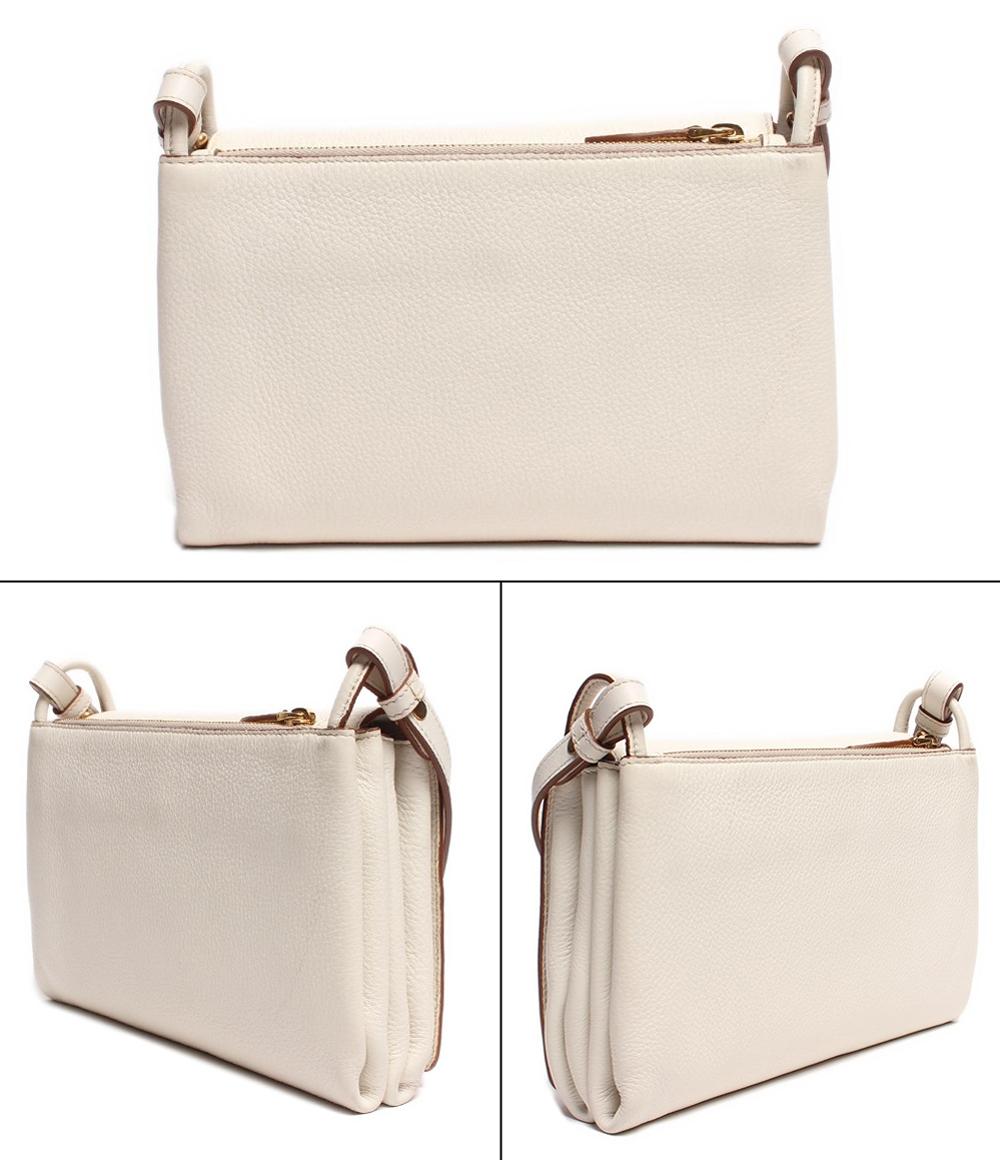 プラダ レザーショルダーバッグ ゴールド金具 ヴィッテロダイノレザー