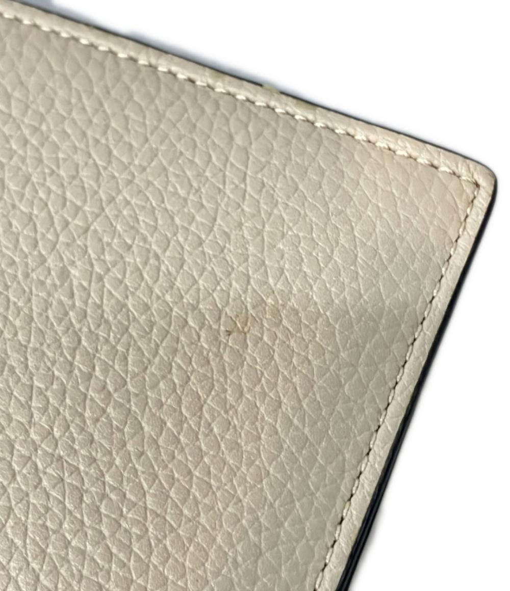 美品 ロエベ 二つ折り長財布 レディース LOEWE