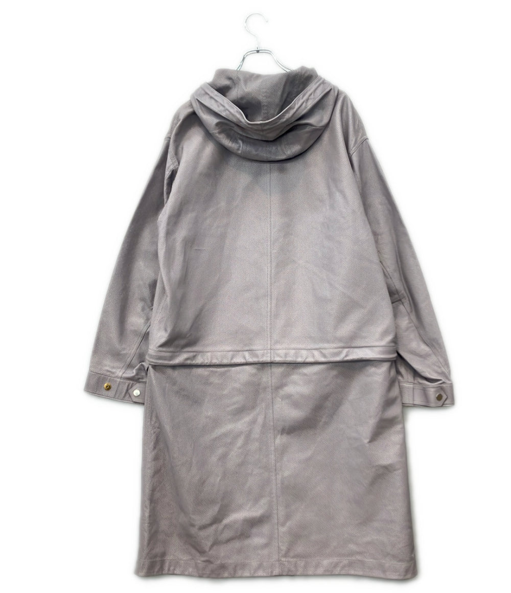 Dunhill パンチ レザー コンペディ コート 2way DU22RJ5215B532OMR メンズ SIZE 165/84A(OSR) ダンヒル