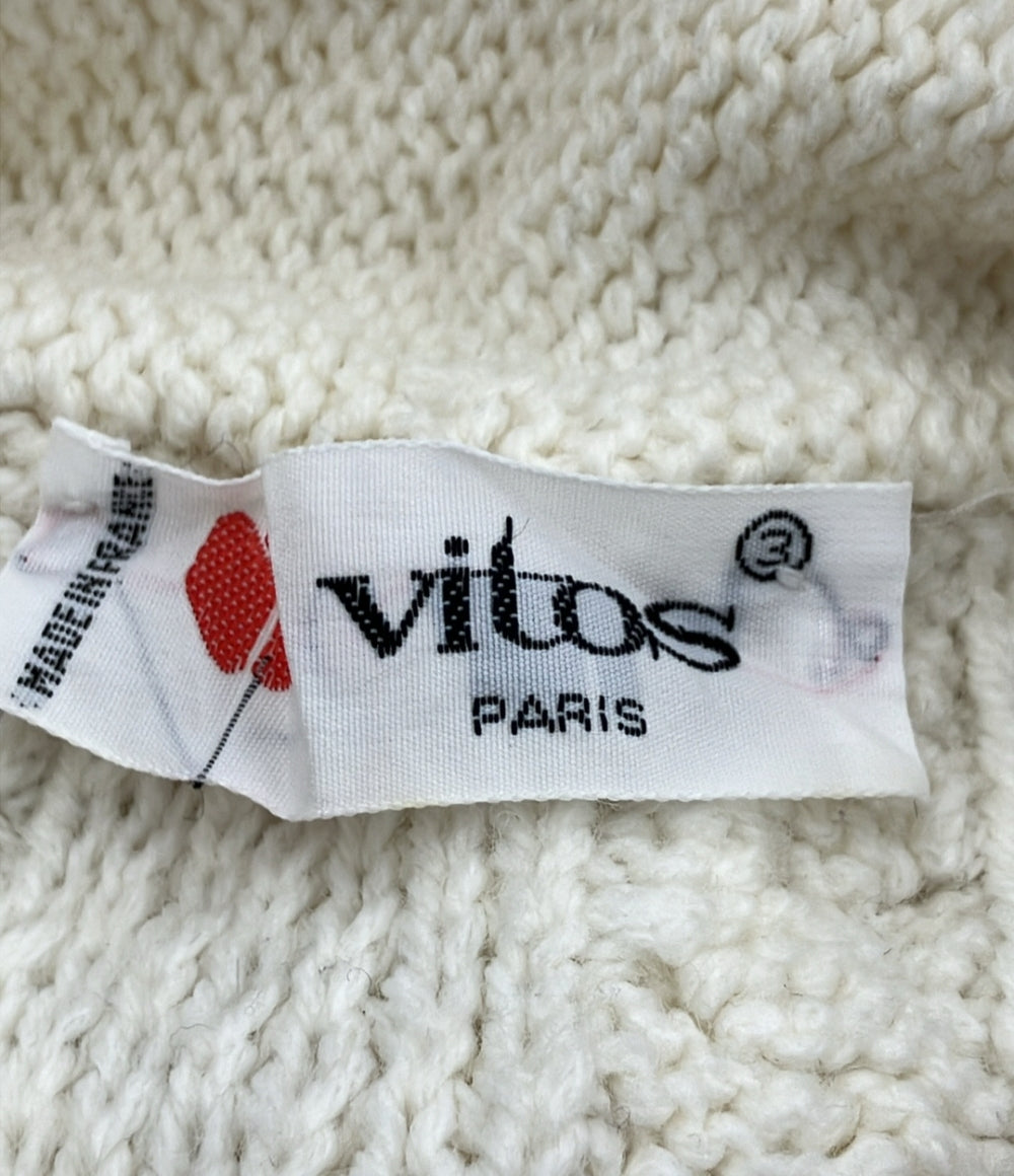 ビィトス ケーブルニット レディース SIZE 3 (L) vitos