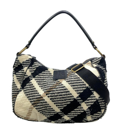 BURBERRY BLUE LABEL 2WAY ハンドバッグ ショルダーバッグ 斜め掛け レディース バーバリーブルーレーベル