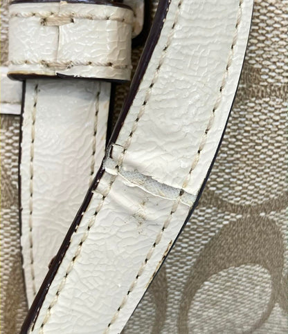 訳あり コーチ トートバッグ ショルダーバッグ 肩掛け シグネチャー F20097 レディース COACH