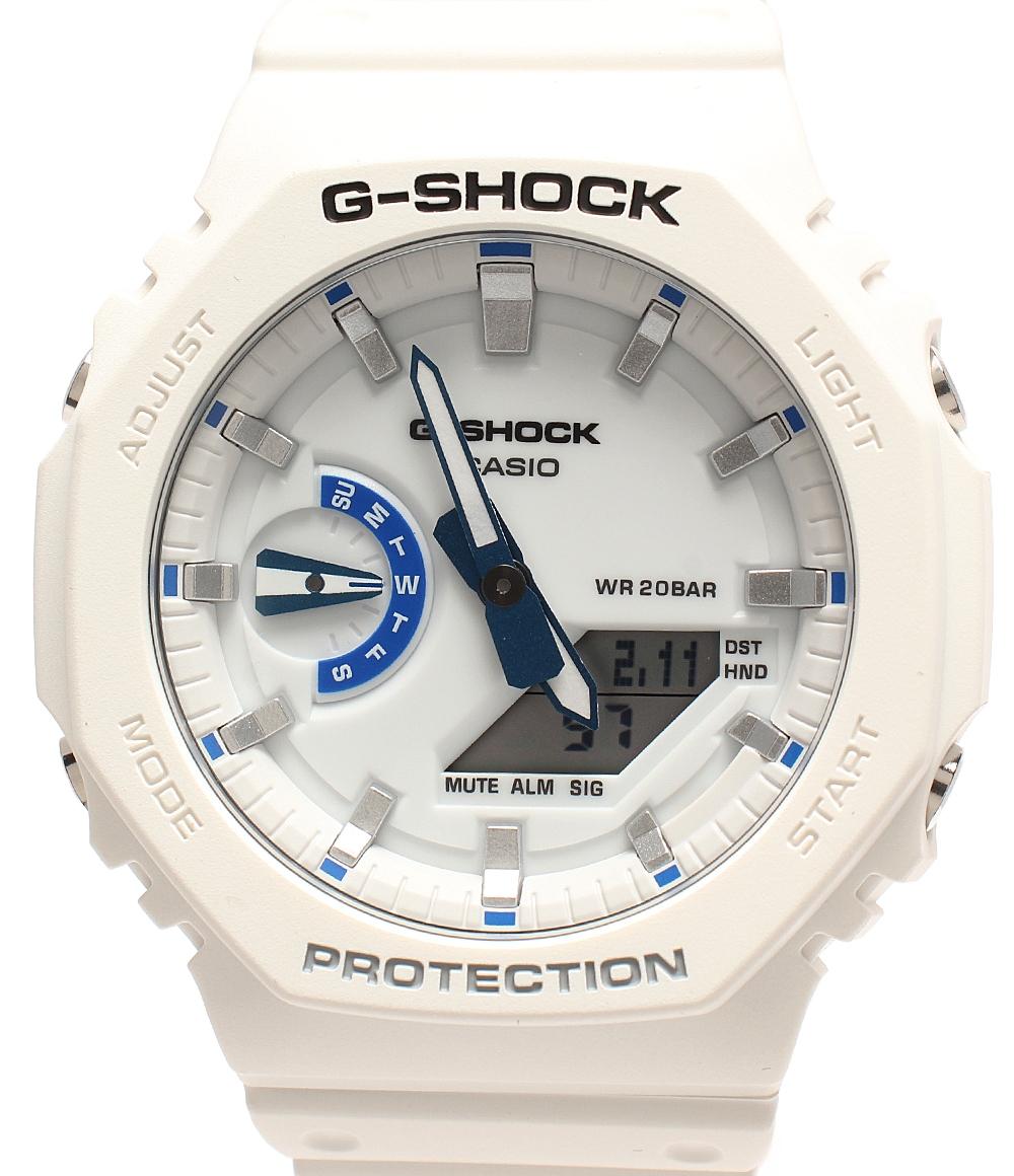 CASIO 腕時計 G-SHOCK クオーツ ホワイト GA-2100HDS メンズ カシオ