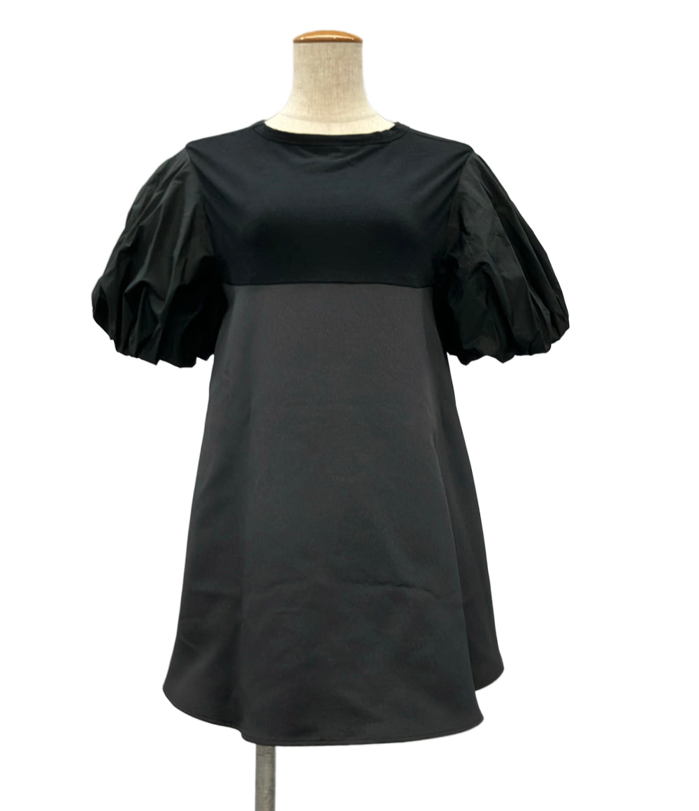 美品 YOKO CHAN 半袖シャツ ブラウス バルーンスリーブ  ミセス&エレガンス タグ付き YCT-223-052 レディース SIZE 38 (M) ヨーコチャン
