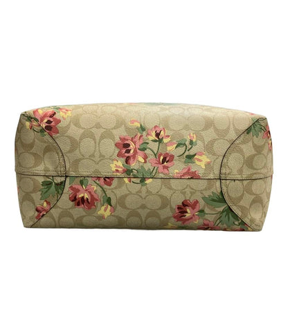 COACH トートバッグ 花柄 PVC リバーシブル シグネチャー F72844 レディース コーチ