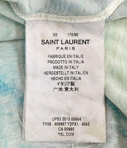 サンローラン 半袖Tシャツ タイダイ メンズ SIZE XS SAINT LAURENT