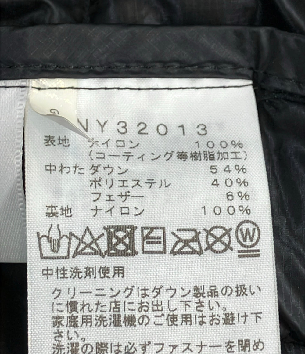 THE NORTH FACE サンダーラウンドネックジャケット ノーカラーダウンジャケット NY32013 メンズ SIZE XL ザ・ノース・フェイス