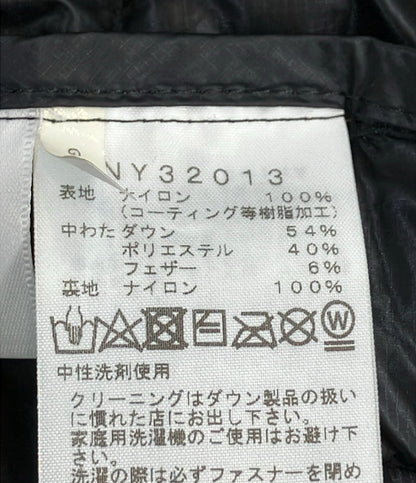 THE NORTH FACE サンダーラウンドネックジャケット ノーカラーダウンジャケット NY32013 メンズ SIZE XL ザ・ノース・フェイス