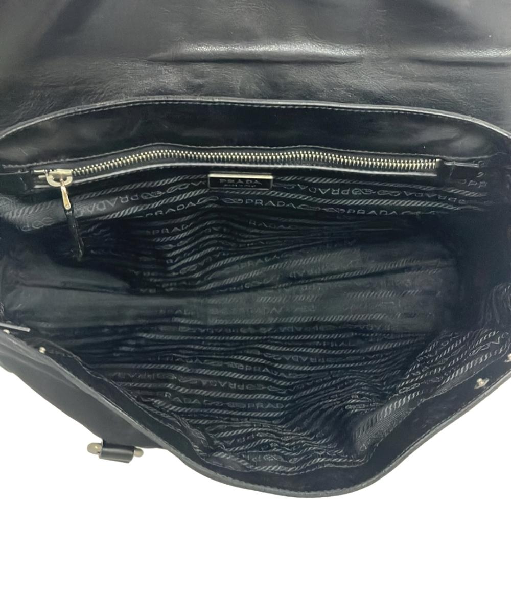 PRADA ショルダーバッグ 肩掛け ナイロン レザー BR2418 レディース プラダ