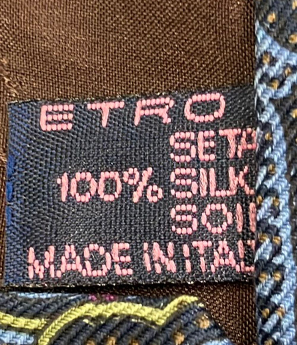 ETRO ネクタイ シルク 100% メンズ エトロ