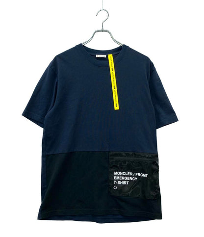 美品 MONCLER 半袖Tシャツ メッシュポケット C-SCOM-21-4126 メンズ SIZE S モンクレール