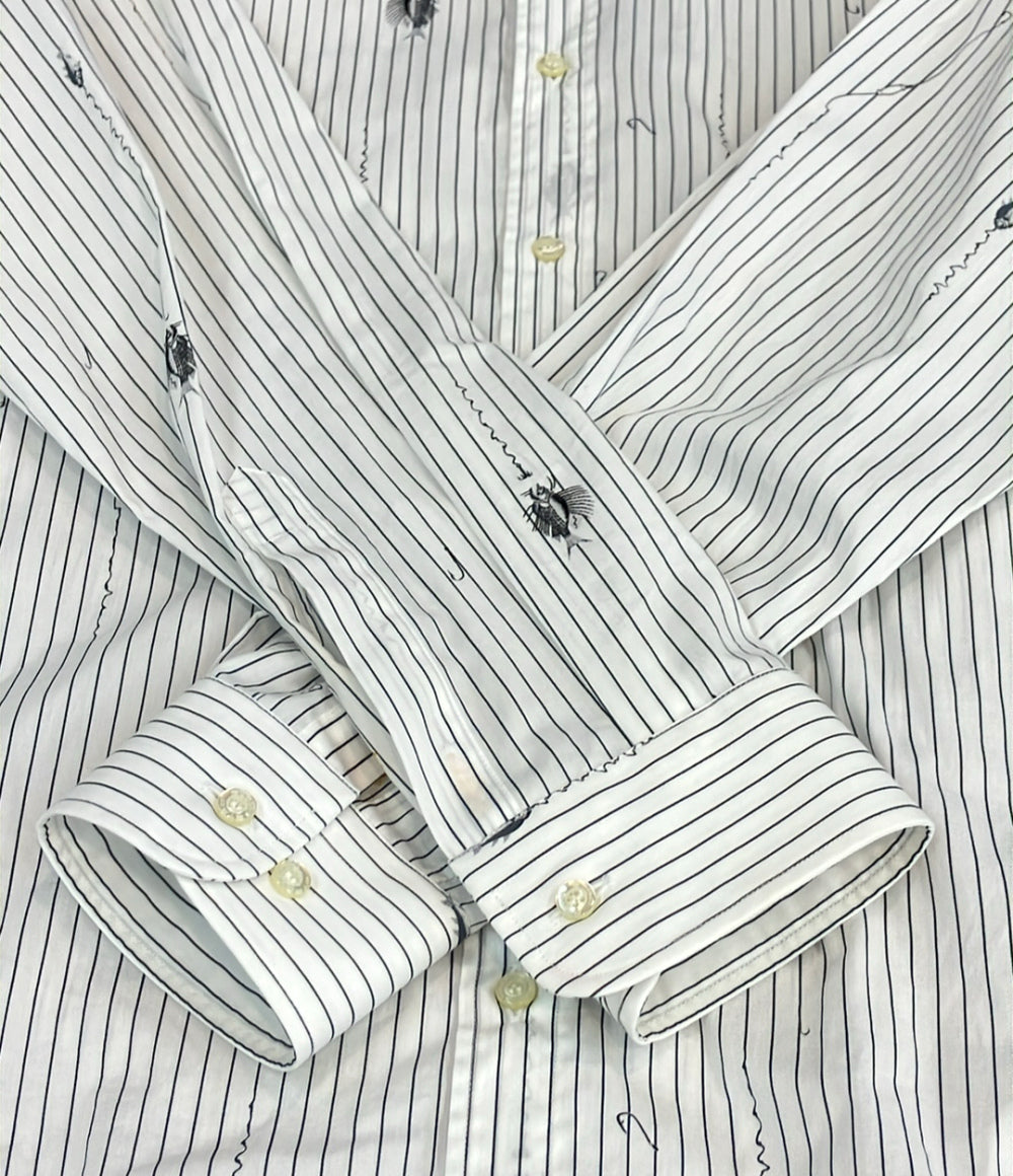 ETRO 長袖 シャツ ストライプ 171-1K320-6254 メンズ SIZE 42 (XS