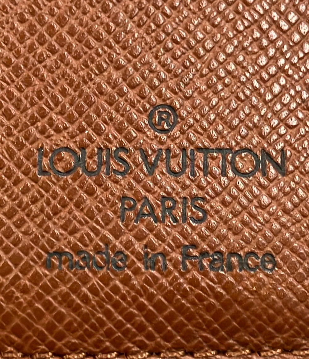 LOUIS VUITTON 二つ折り財布 コンパクト ジップ モノグラム M61667 レディース メンズ ルイ・ヴィトン