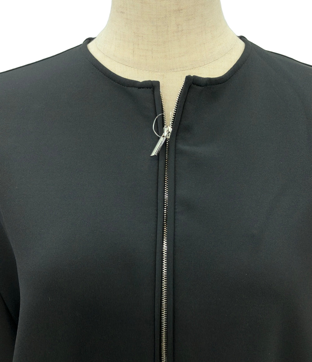 美品 THE ROW ジップアップ半袖ワンピース 4695-k106 レディース SIZE XS ザロウ