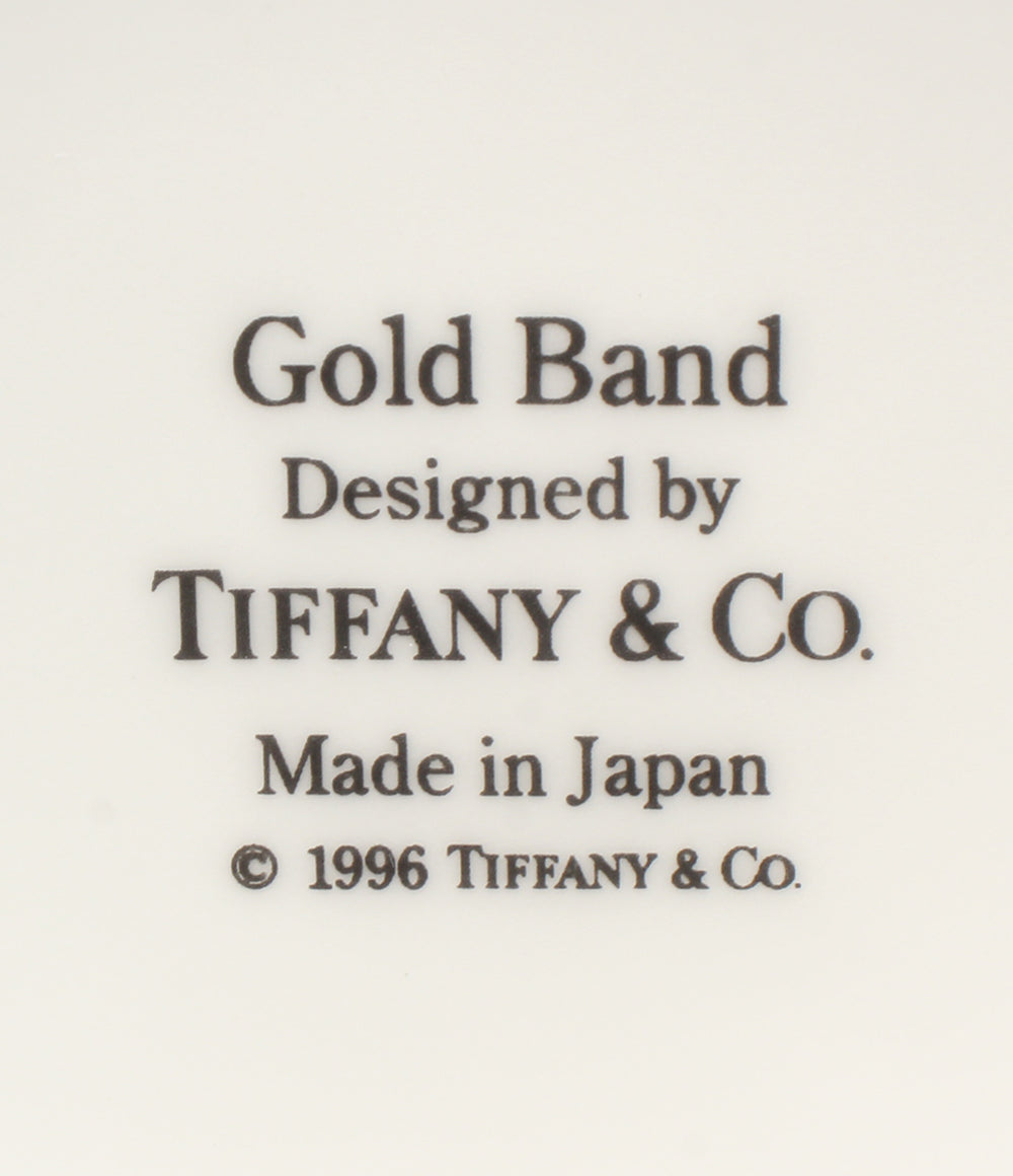 美品 Tiffany & Co. マグカップ 2点セット ペア ゴールドバンド ティファニー