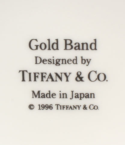 美品 Tiffany & Co. マグカップ 2点セット ペア ゴールドバンド ティファニー