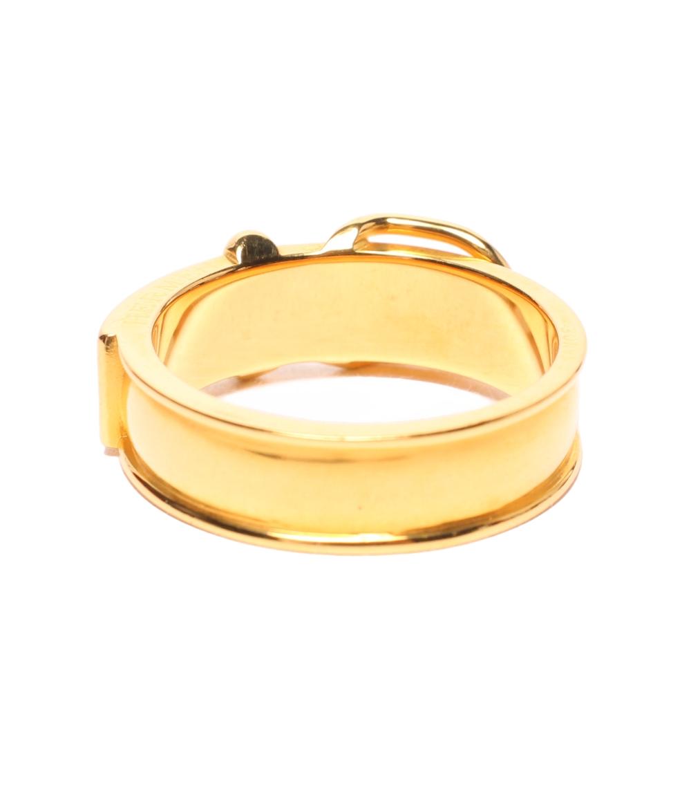 HERMES スカーフリング ベルトモチーフ ブックルセリエ レディース