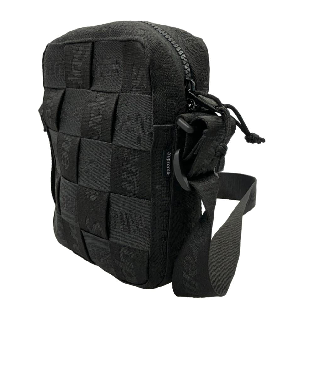 美品 Supreme ショルダーバッグ 斜め掛け24SS Woven Shoulder メンズ シュプリーム