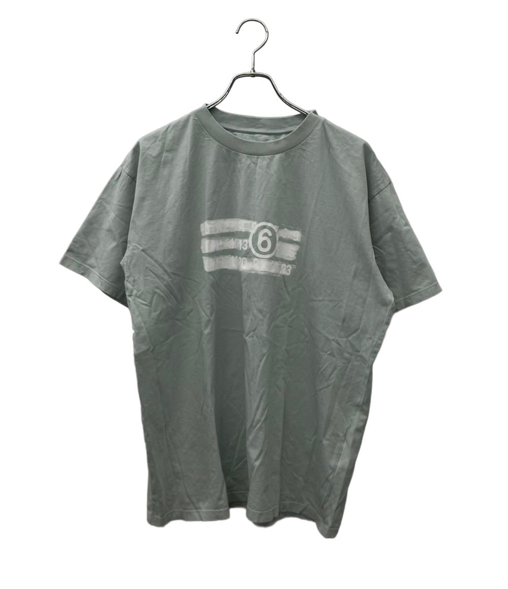 MM6 半袖Tシャツ ナンバリングアートワーク SH2GC0023 メンズ レディース SIZE M エムエムシックス