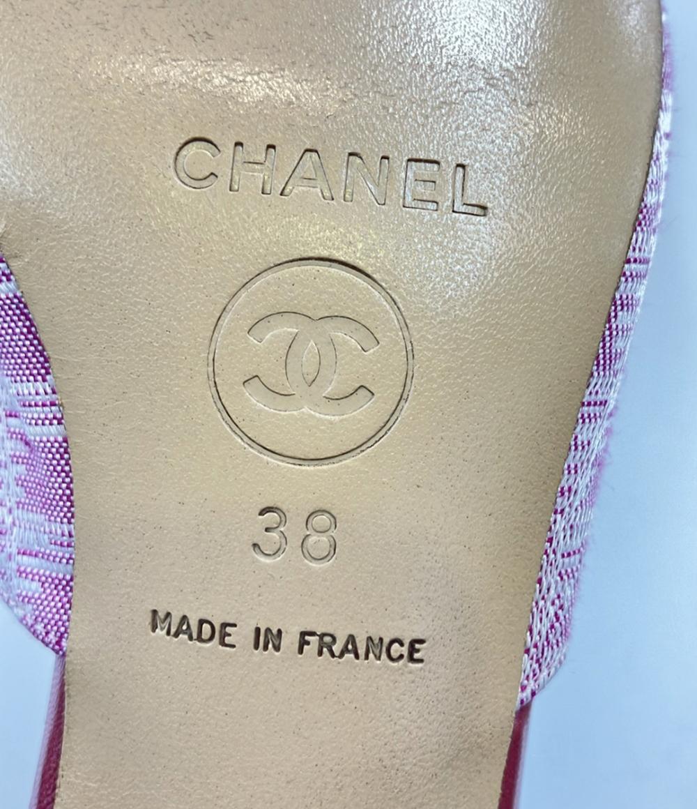 CHANEL ミュールサンダル レディース SIZE 38 (25cm) シャネル