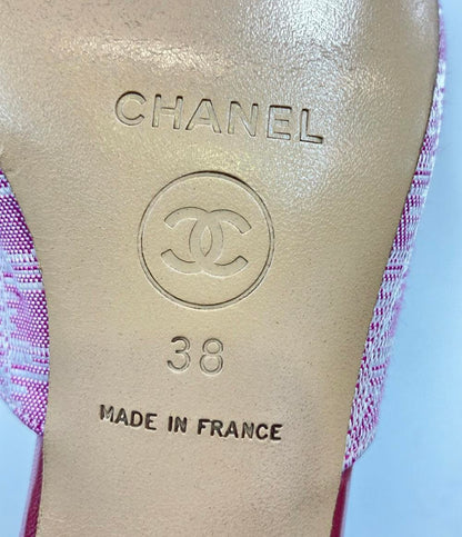 CHANEL ミュールサンダル レディース SIZE 38 (25cm) シャネル