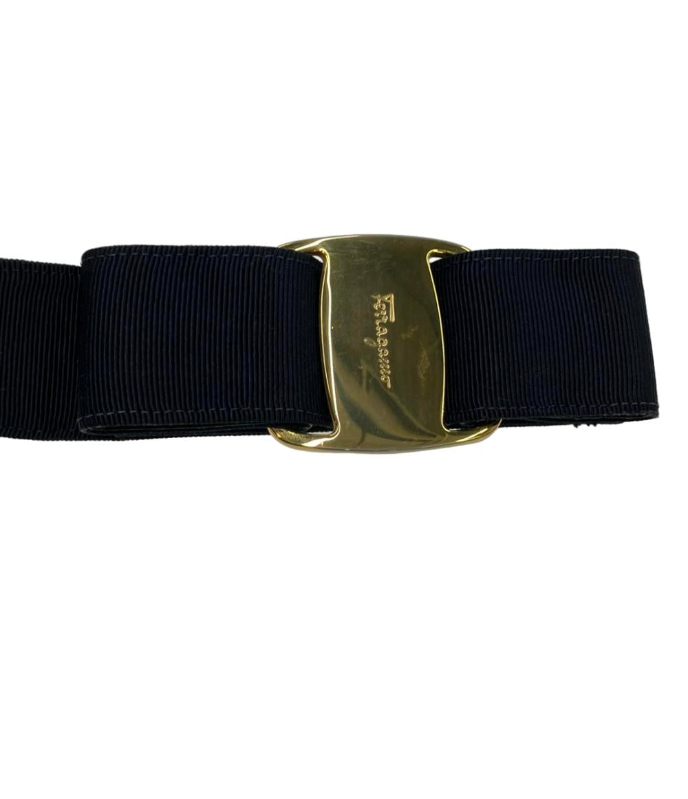 Salvatore Ferragamo ベルト リボンバックル ヴァラ レディース