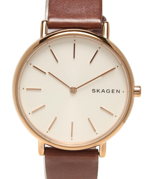 SKAGEN 腕時計 クオーツ ホワイト SKW8200 レディース メンズ スカーゲン