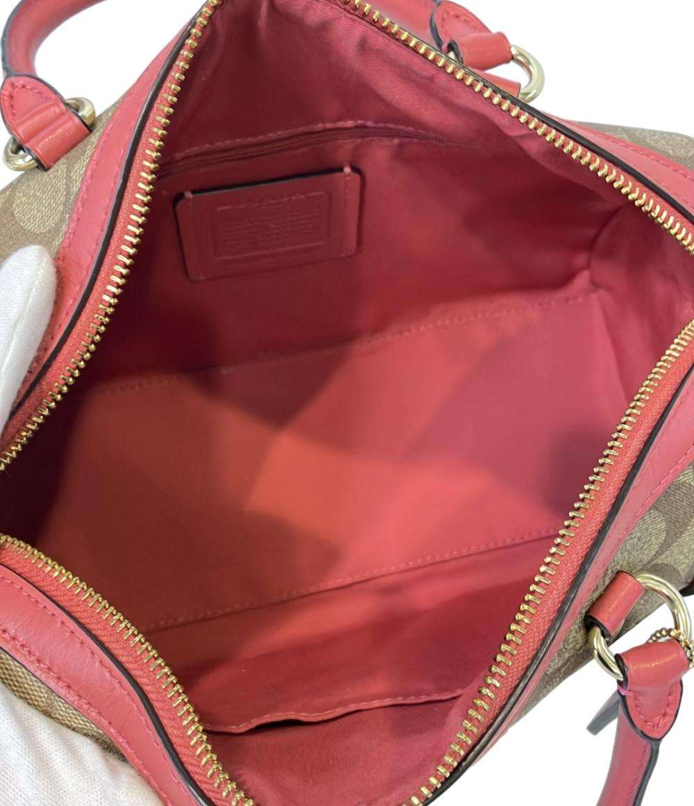 COACH 2WAY ハンドバッグ ショルダーバッグ 斜め掛け シグネチャー 83607 レディース コーチ