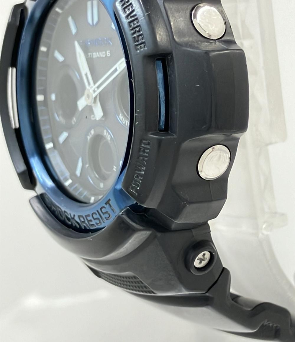 CASIO 腕時計 G-SHOCK ソーラー ブラック AWG-M100A メンズ カシオ