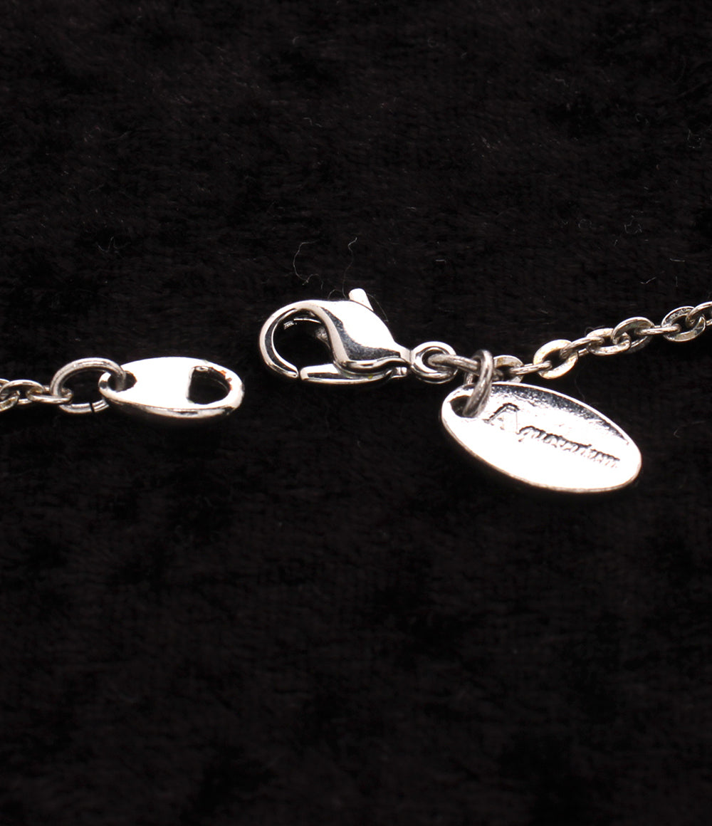 Aquascutum ネックレス ブローチ カメリアモチーフ レディース アクアスキュータム