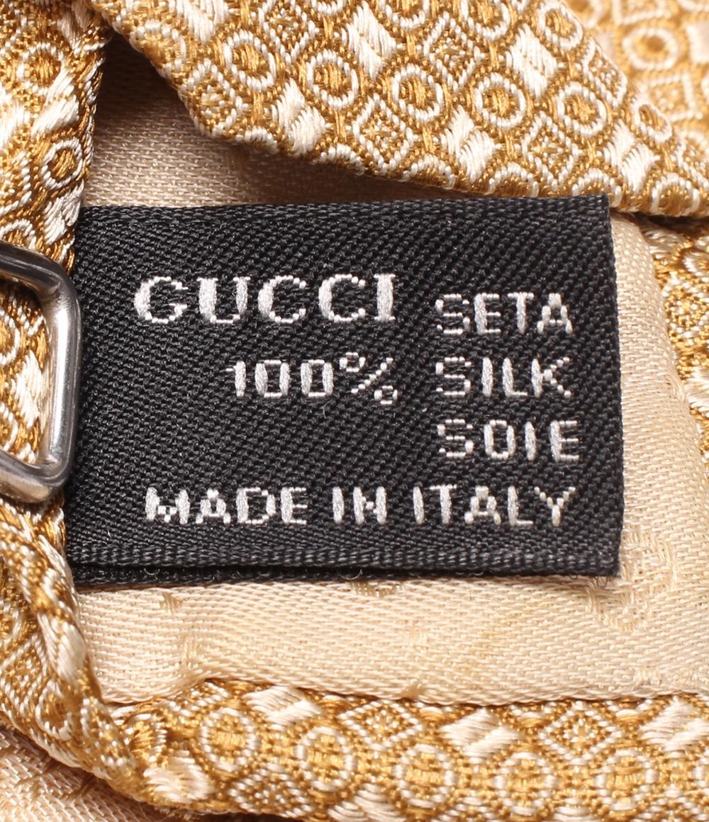 グッチ ネクタイ シルク100％ メンズ GUCCI