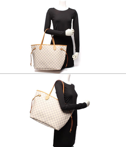 ルイ・ヴィトン トートバッグ ショルダーバッグ 肩掛け ローズバレリーヌ ネヴァーフルMM ダミエアズール N41605 レディース LOUIS VUITTON