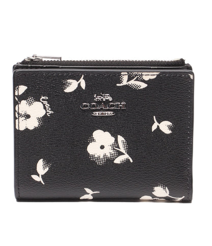 美品 COACH 二つ折り財布 花柄 レディース コーチ