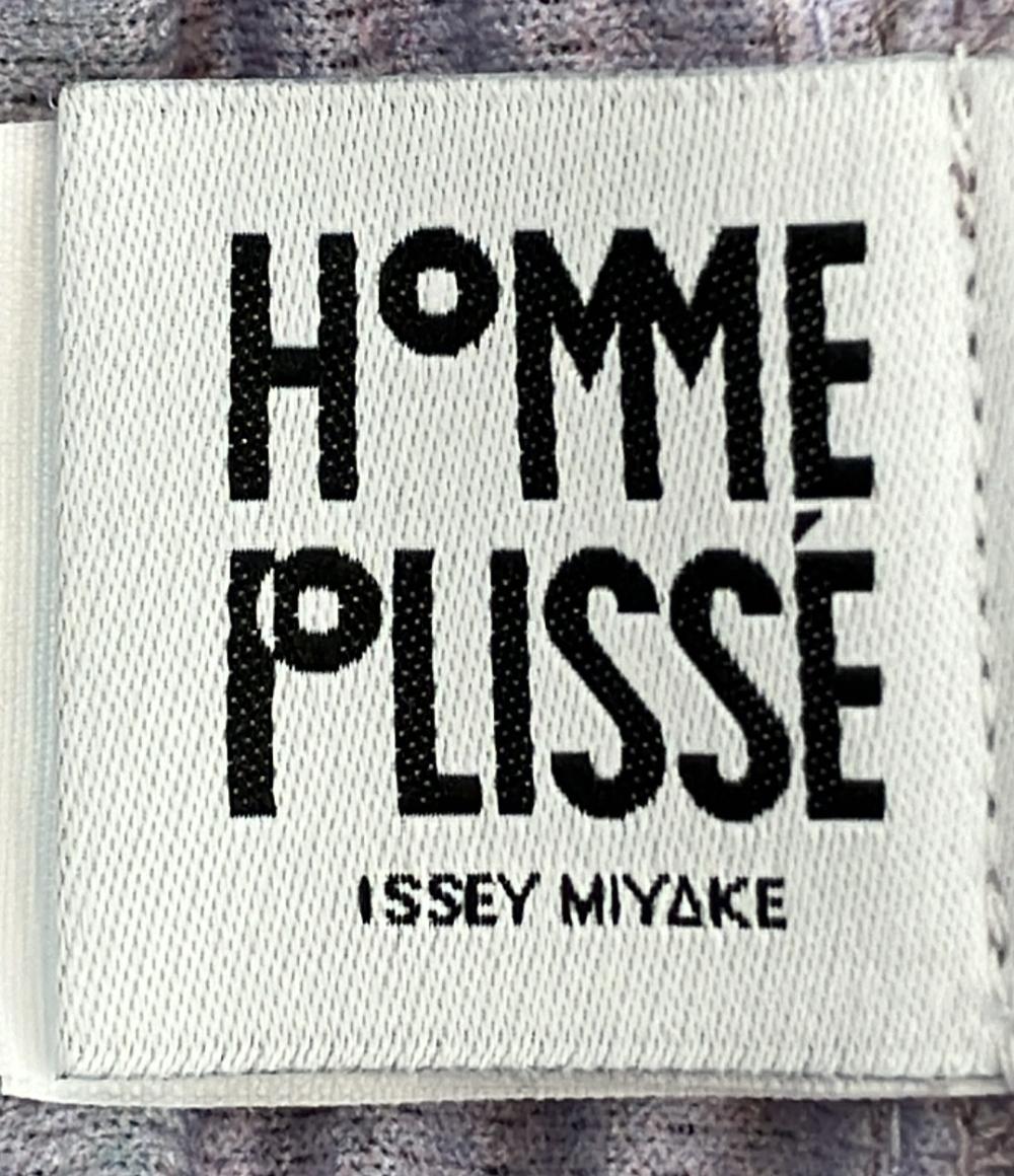 美品 オム プリッセ イッセイミヤケ プリーツストライプパンツ メンズ SIZE 3 (L) HOMME PLISSE ISSEY MIYAKE