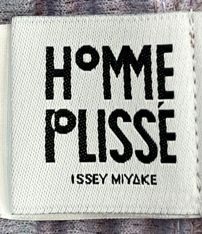 美品 オム プリッセ イッセイミヤケ プリーツストライプパンツ メンズ SIZE 3 (L) HOMME PLISSE ISSEY MIYAKE