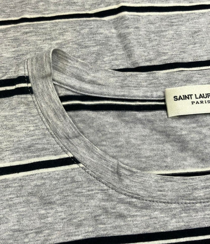 サンローランパリ 半袖Tシャツ ボーダー柄 メンズ SIZE XL (XL) SAINT LAURENT PARIS