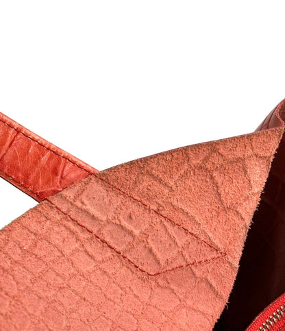 Furla ハンドバッグ クロコ型押し レディース フルラ