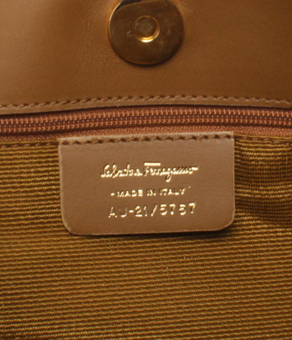 Salvatore Ferragamo トートバッグ レザー ガンチーニ レディース サルバトーレフェラガモ