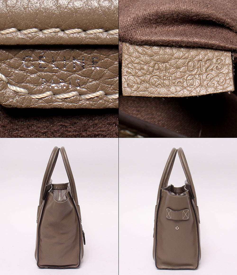 CELINE ハンドバッグ トートバッグ ラゲージ マイクロ レディース セリーヌ