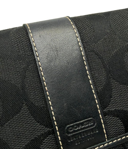 COACH 長財布 シグネチャー レディース メンズ コーチ