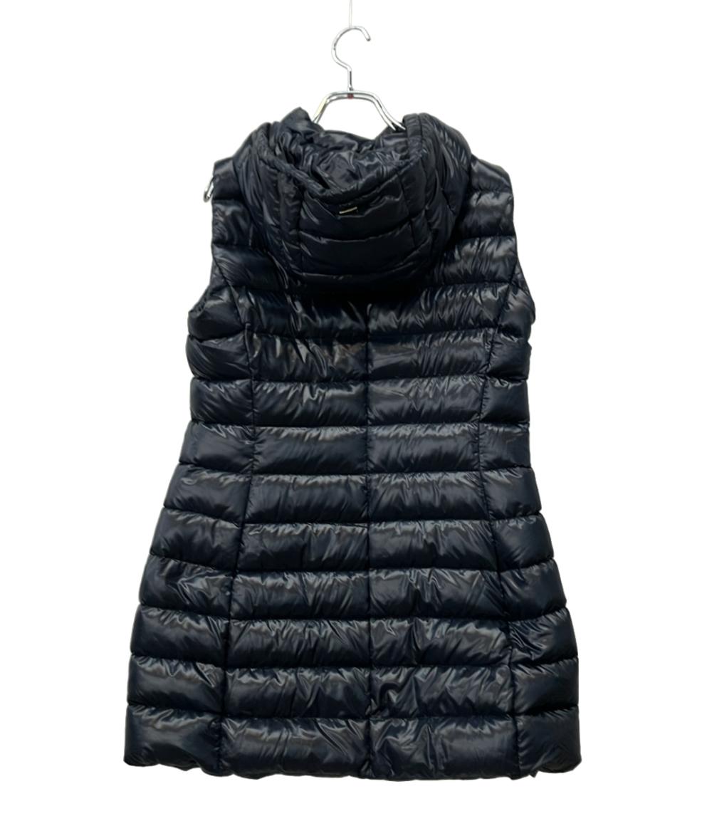 Herno ダウンベスト フーデッド 軽量  ロング ウルトラライトダウン ロングベスト レディース SIZE 44 (M) ヘルノ