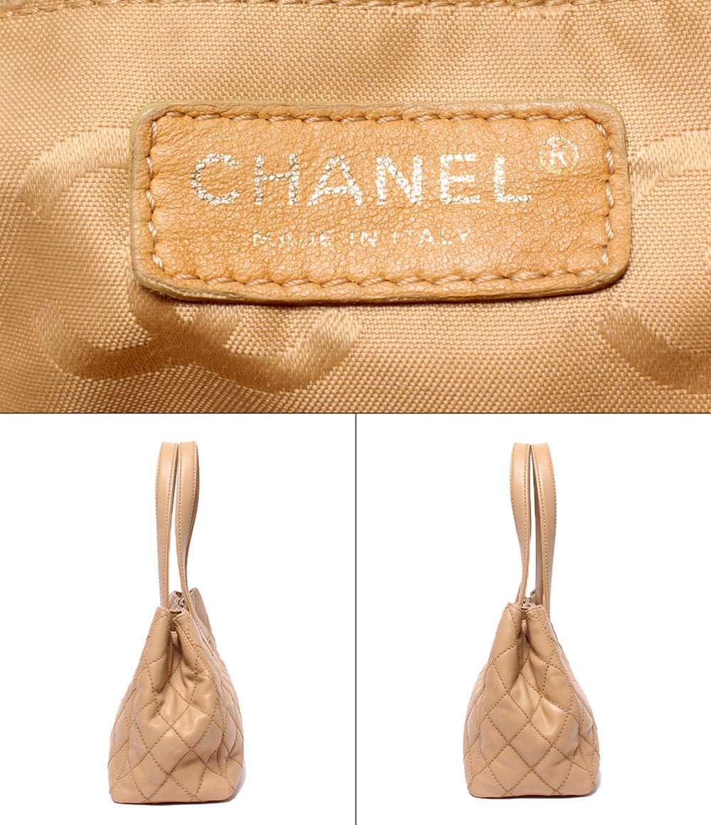 CHANEL トートバッグ ショルダーバッグ 肩掛け 9番台 ゴールド金具 ワイルドステッチ ココマーク レディース シャネル