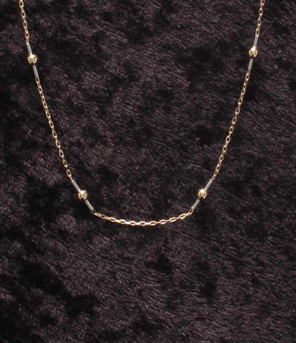 美品 ネックレス K18 Pt850 レディース